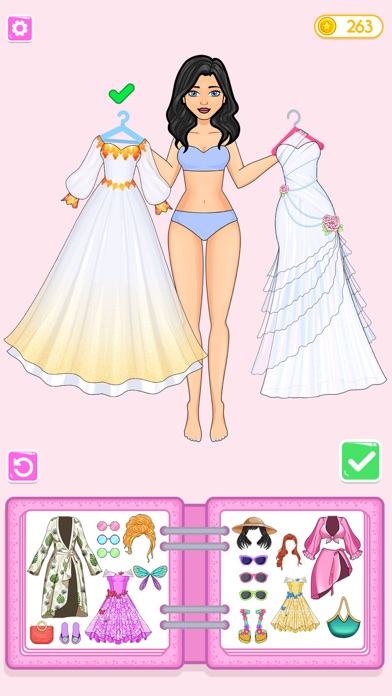 Paper Doll: Doll Dress Up Game Screenshot