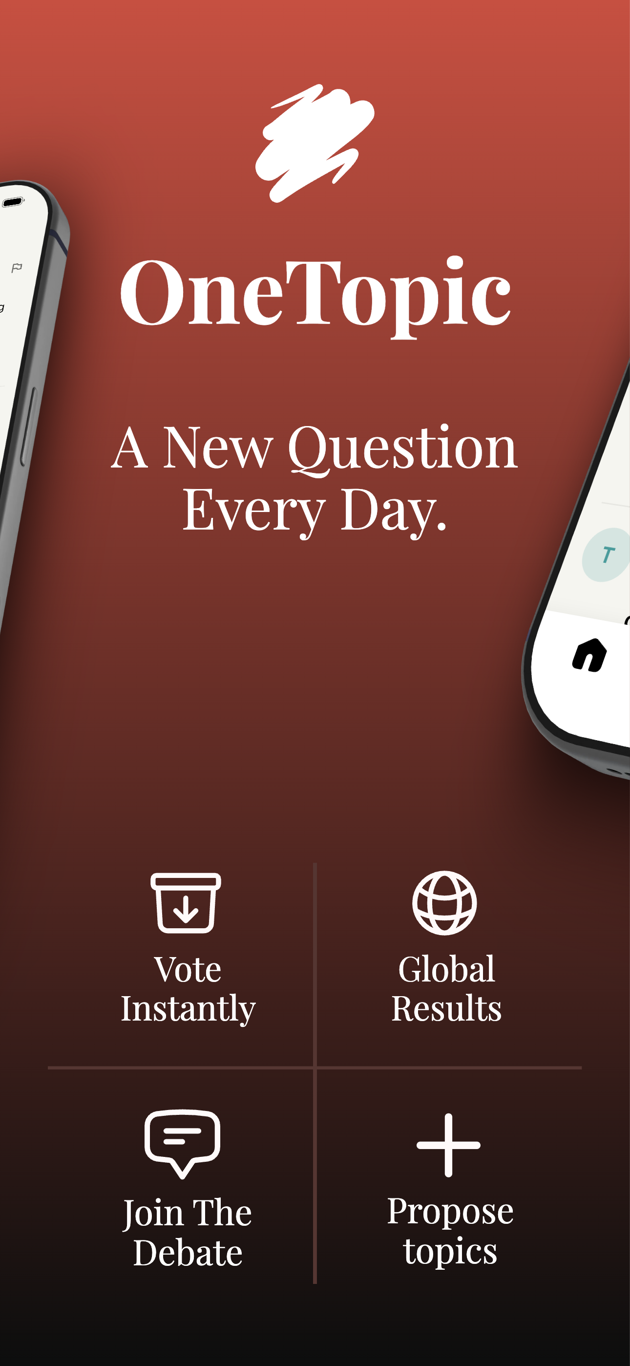 OneTopic: The Daily Question screenshot 3