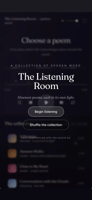 TWP The Listening Room screenshot 1