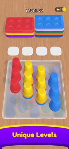 Cup Mania: Color Sort Game iPhone screenshot