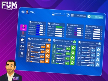 Football Ultimate Manager iPad screenshot