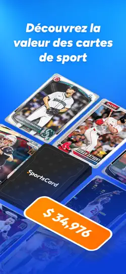 Capture d'écran de Scan Cartes Sport : SPcard sur iPhone 3