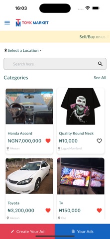 ToykMarket screenshot