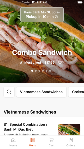 App screenshot