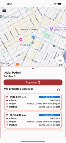 Activos Movil Pasajero screenshot