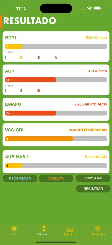 Risco Perioperatório screenshot 3 of 4