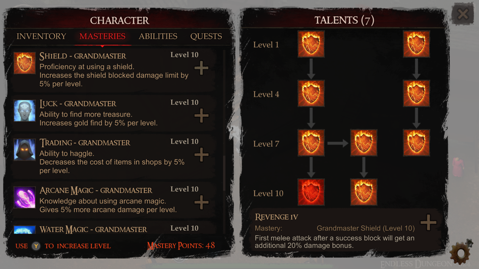 #5. Powerlust - Action RPG offline (iOS) 由: Bartlomiej Mamzer