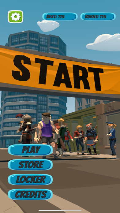 Screenshot #2 pour Calorie Rush: The Marathon