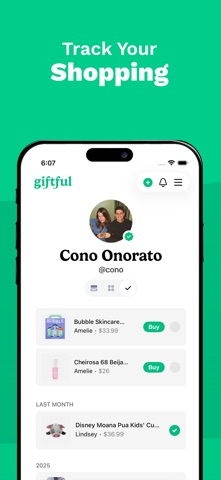 Giftful - Wishlist & Registry screenshot
