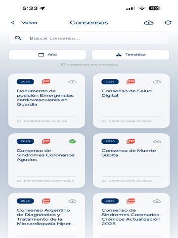 SAC - Soc. Arg. de Cardiología iPad screenshot 10