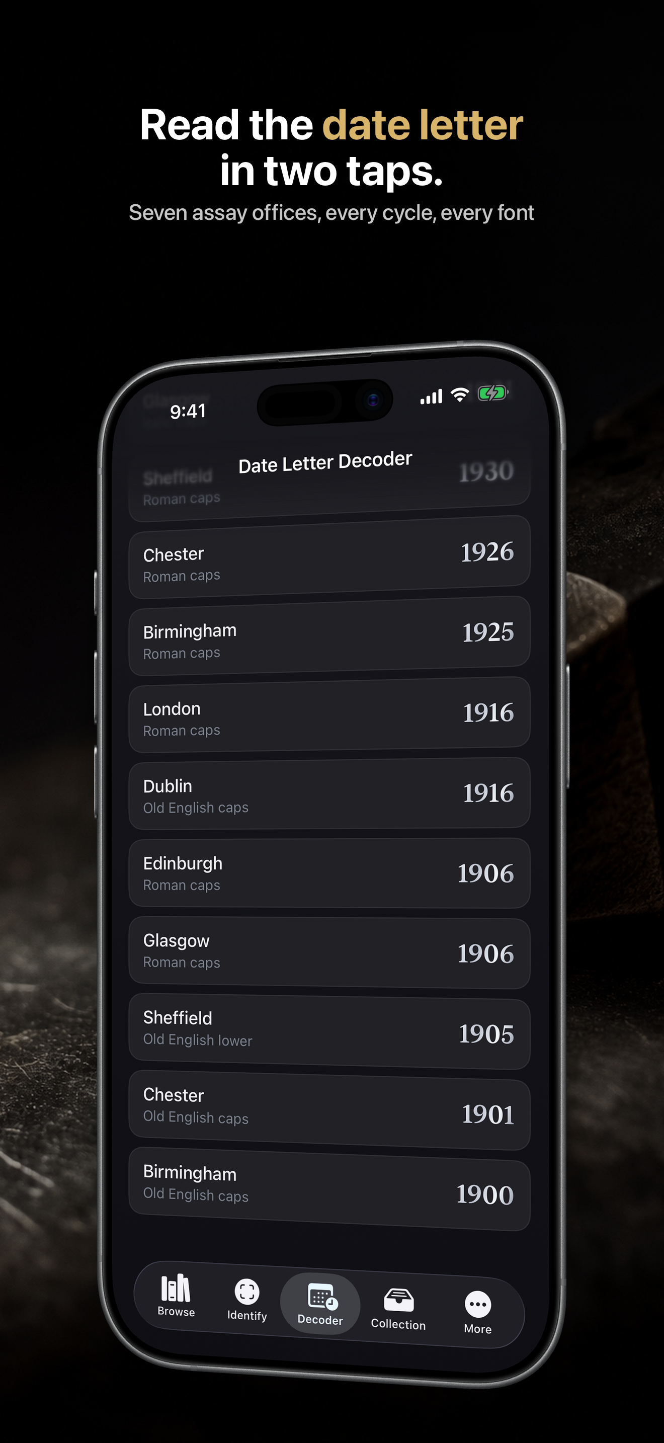 Silver Hallmarks - Maker Marks screenshot 4