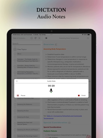 Davis Clinical Nursing Skills iPad screenshot