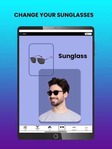 Pixel Face Lab iPad screenshot
