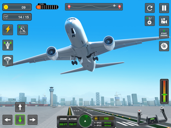 Plane Simulator: Plane Games iPad screenshot 8 - Games app