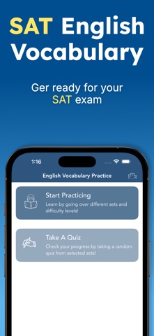 SAT® English Vocabulary 2025 iPhone screenshot