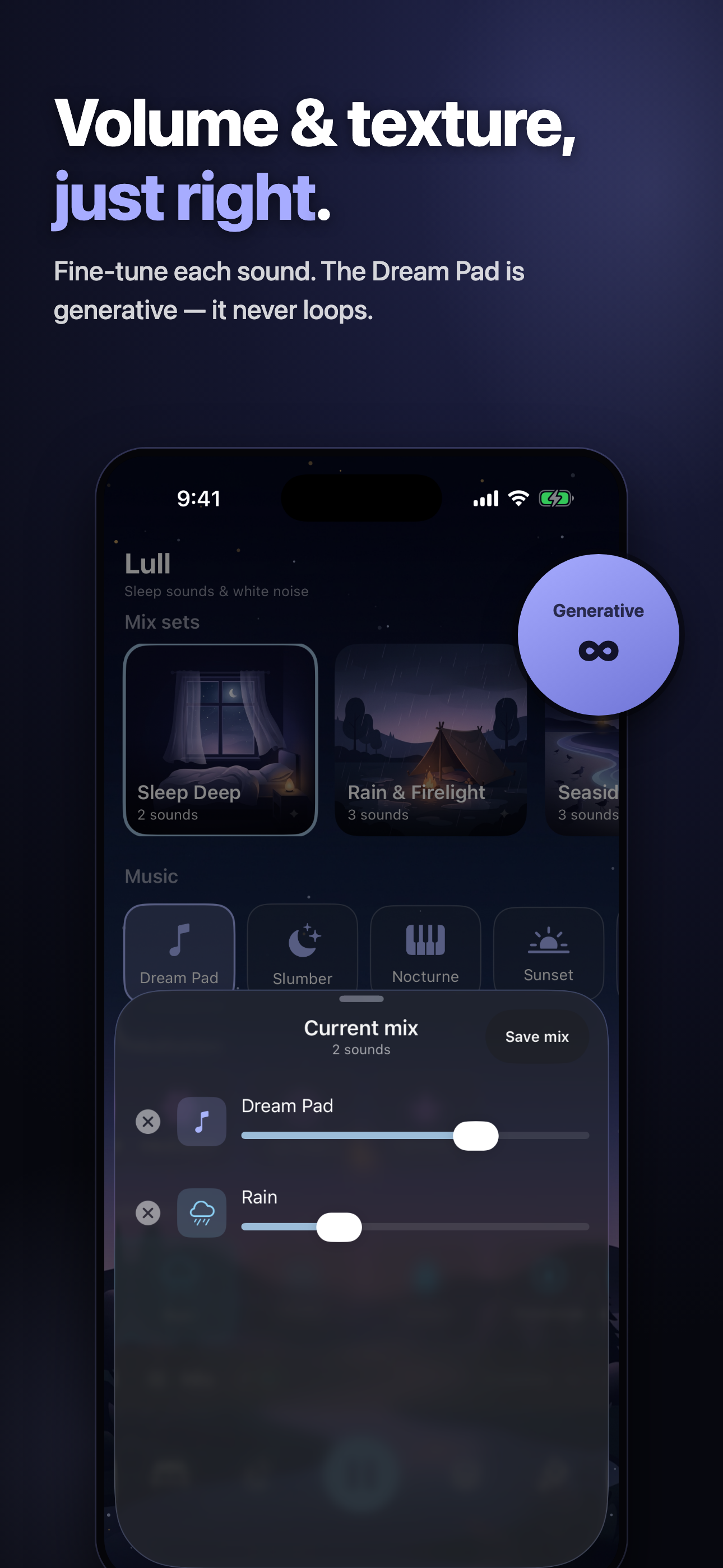 Lull: Sleep Sounds & Relax