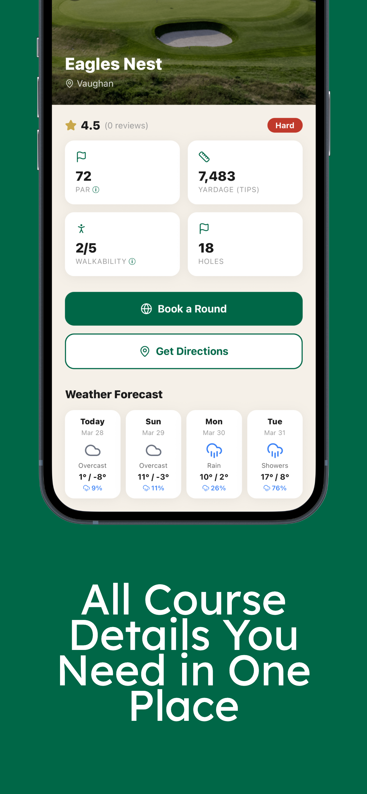 Course Finder: Golf in Ontario screenshot 2