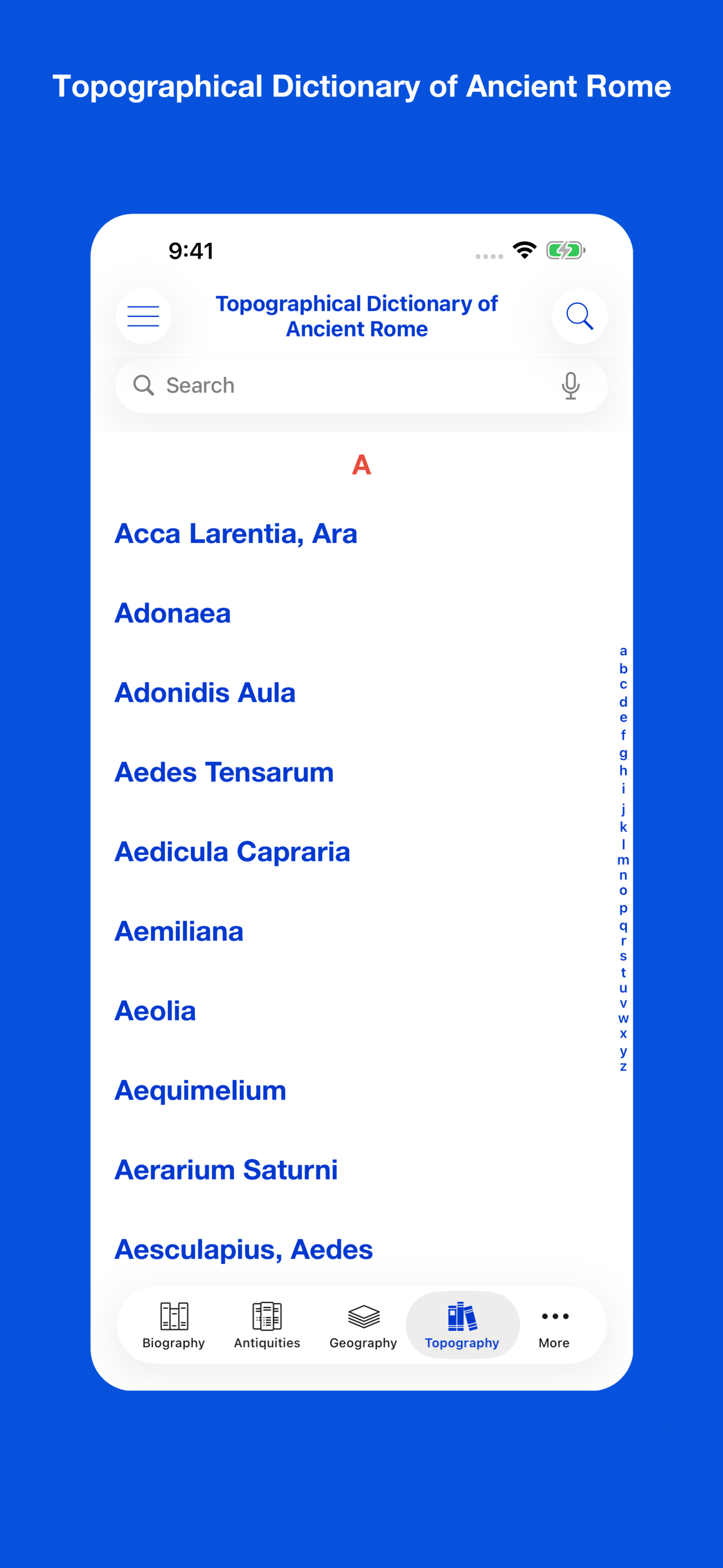 Greek and Roman Dictionaries screenshot 4