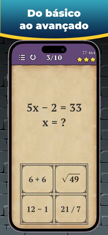 Rei da Matemática: Escolar screenshot 5 of 7