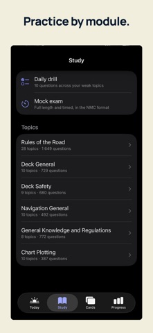 CaptainsGround: USCG Exam Prep Screenshot 5 of 6