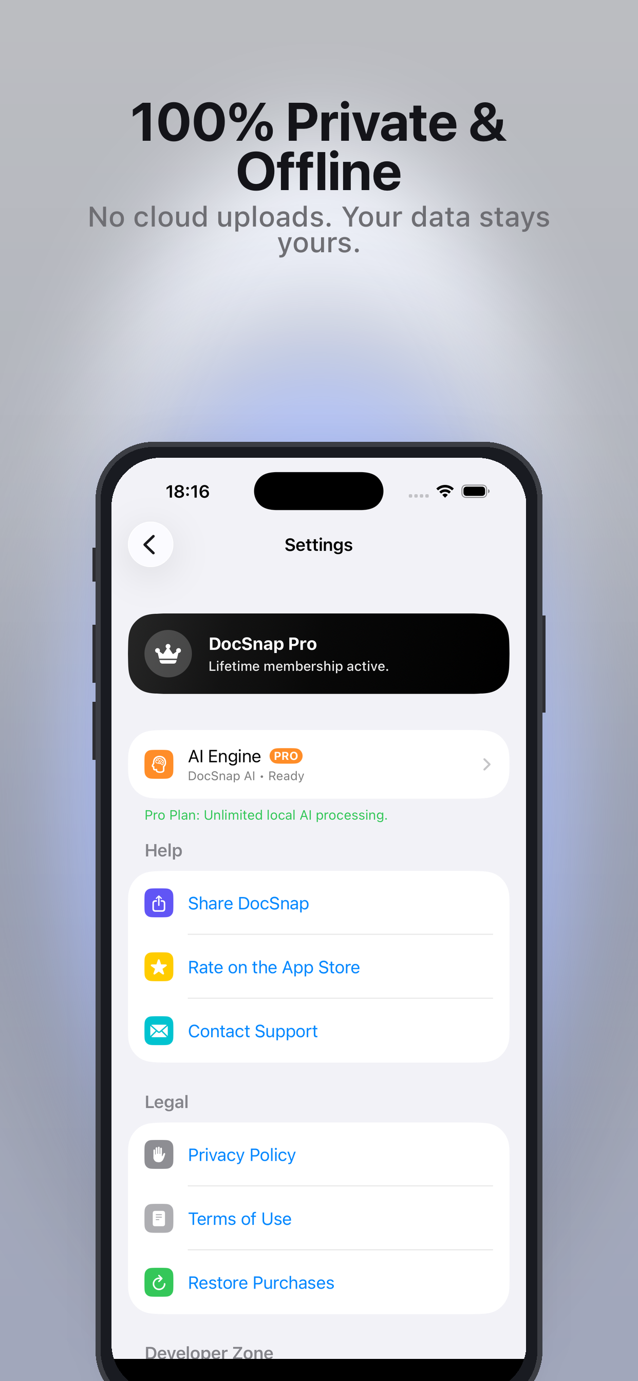 DocSnap: Scan & AI Summaries