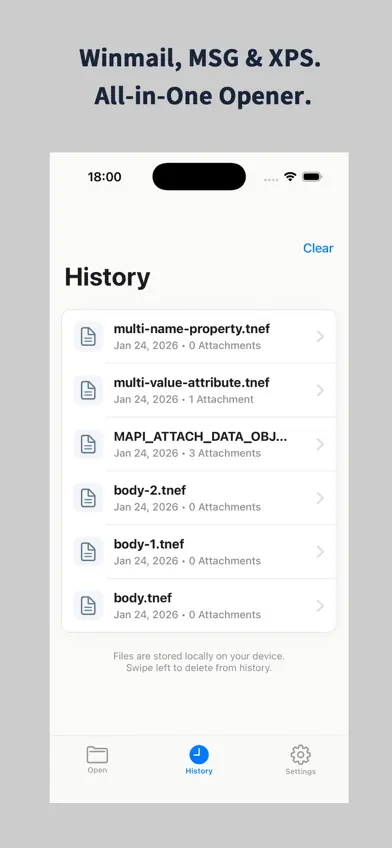 Winmail.dat Opener: Pro Reader screenshot 3