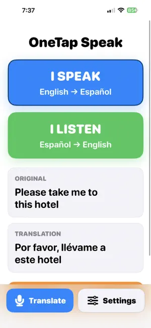 OneTap Speak screenshot 3