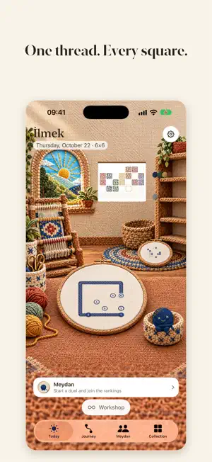 İlmek: Daily Logic Puzzle screenshot 1