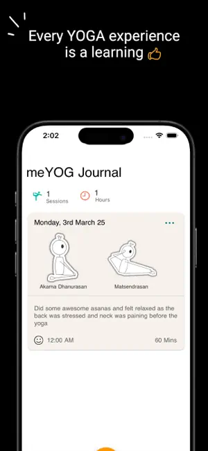MeYOG - Yoga Journal screenshot 2