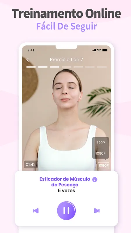 FaceYogi: Exercícios Face Yoga screenshot 4 of 8