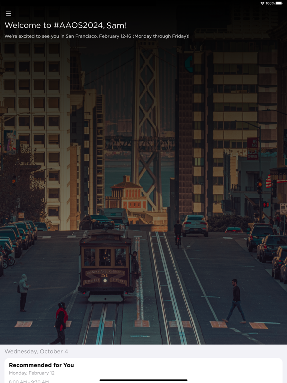 AAOS Annual Meeting iPad screenshot 5 - Medical app