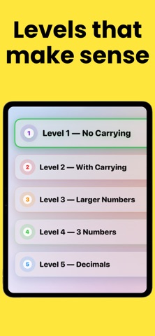 Addition Algorithm screenshot