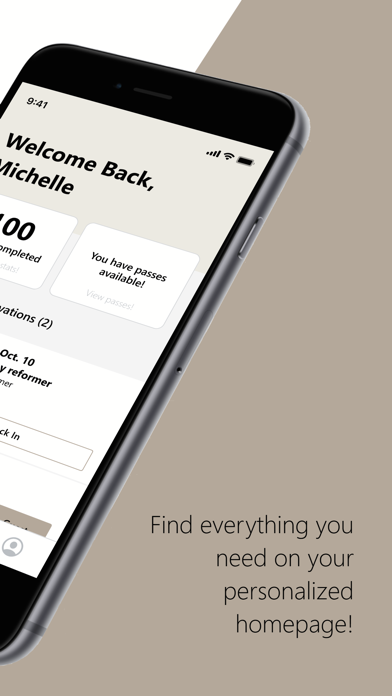 Body. by reformer iPhone screenshot 2 - Health & Fitness app