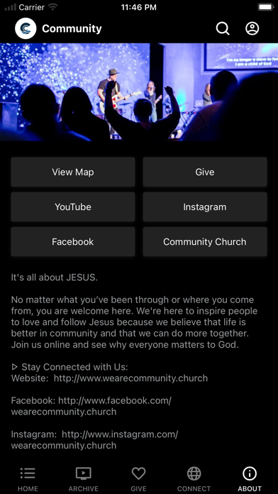 WeAreCommunity.Church Screenshot