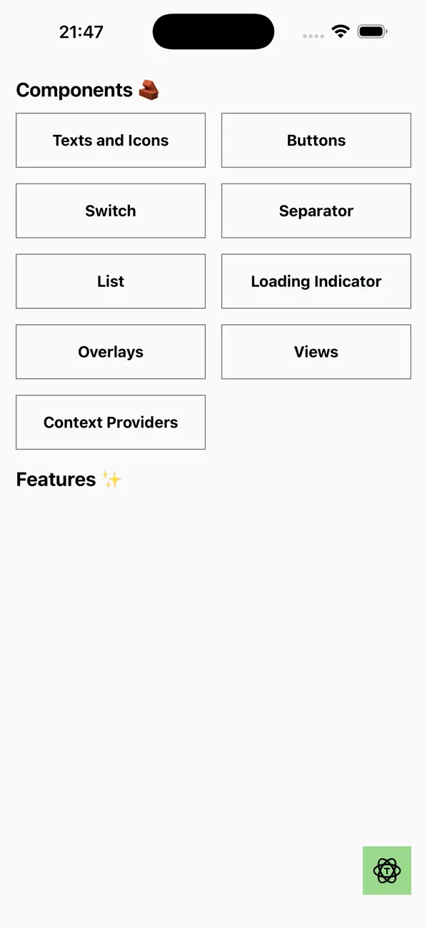 #1. ReactNativeTemplate-RN is FUN (iOS) Podle: Ho Pong Cheng