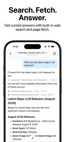Sencha: LLM Chat Client Screenshot 3 of 10