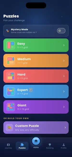 Shikaku Master: Logic Puzzle screenshot 2
