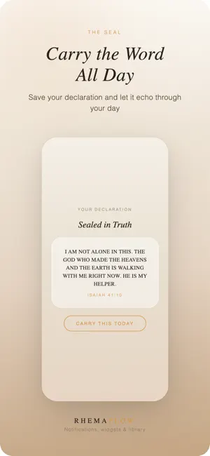 RhemaFlow - Faith Affirmations screenshot 3