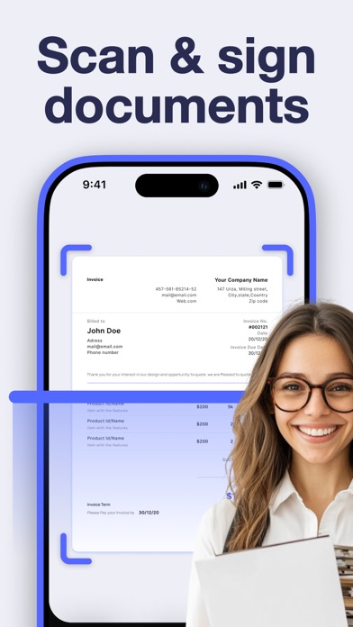 eSign: Signature Maker, Editor Screenshot