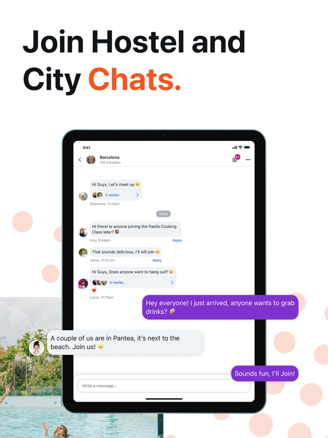 Hostelworld: Hostel Travel App Screenshot