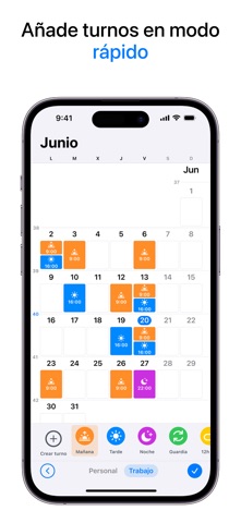 Supernova: Calendario Turnos screenshot