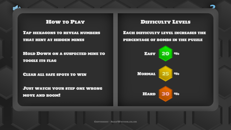 #5. HexSweeper (iOS) Podle: Alan Watton