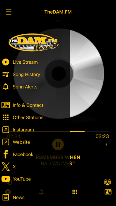 TheDam.fm Screenshot