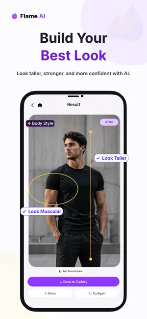 Flame AI Photo Templates screenshot 3