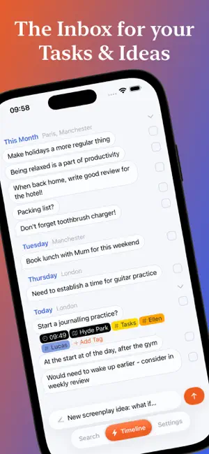 Thought Path: Quick Notes screenshot 1
