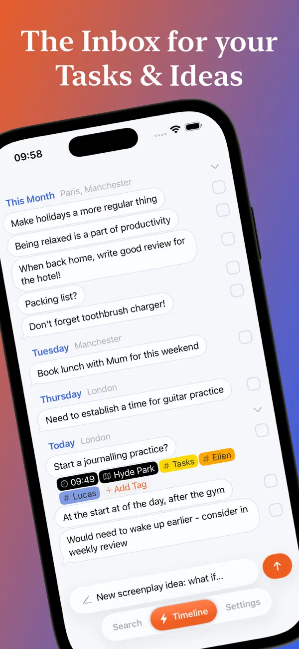 #1. Thought Path: Quick Notes (iOS) Podle: Matthew James O'Donnell