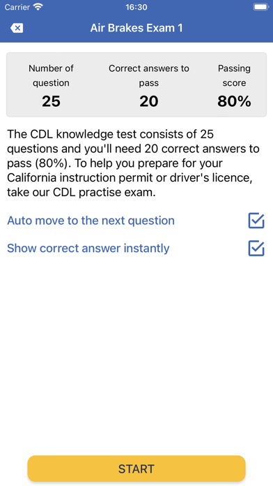 Screenshot #3 pour CDL Prep Practice Test