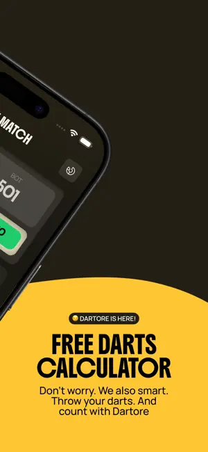 Dartore: Darts calculator app screenshot 3