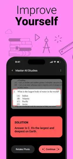 Homework Helper - Wizard AI iPhone Screenshot 3
