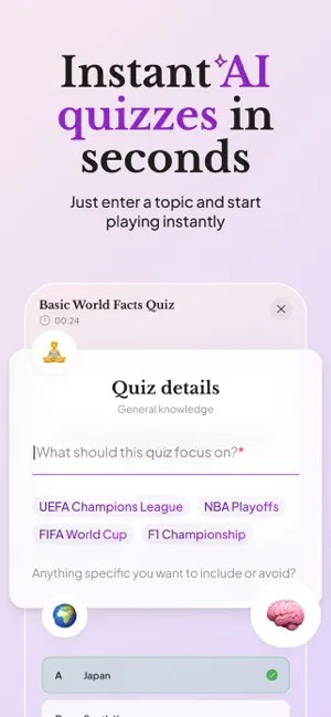 Quizx - AI Quizzes screenshot 2